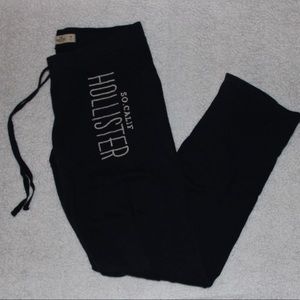 HOLLISTER Navy straight-leg sweatpants